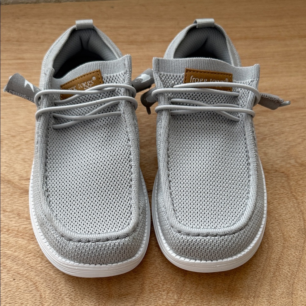 Gray Casual Loafers